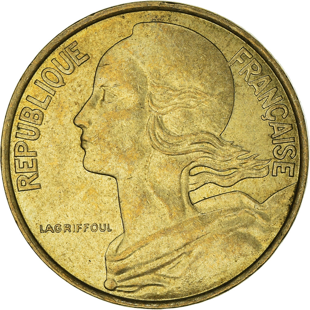 Coin, France, 10 Centimes, 1996
