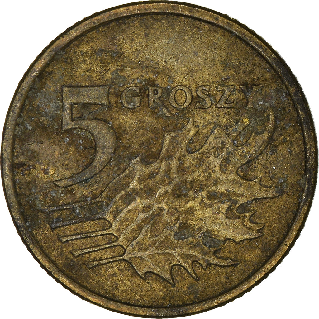 Munten, Polen, 5 Groszy, 2003