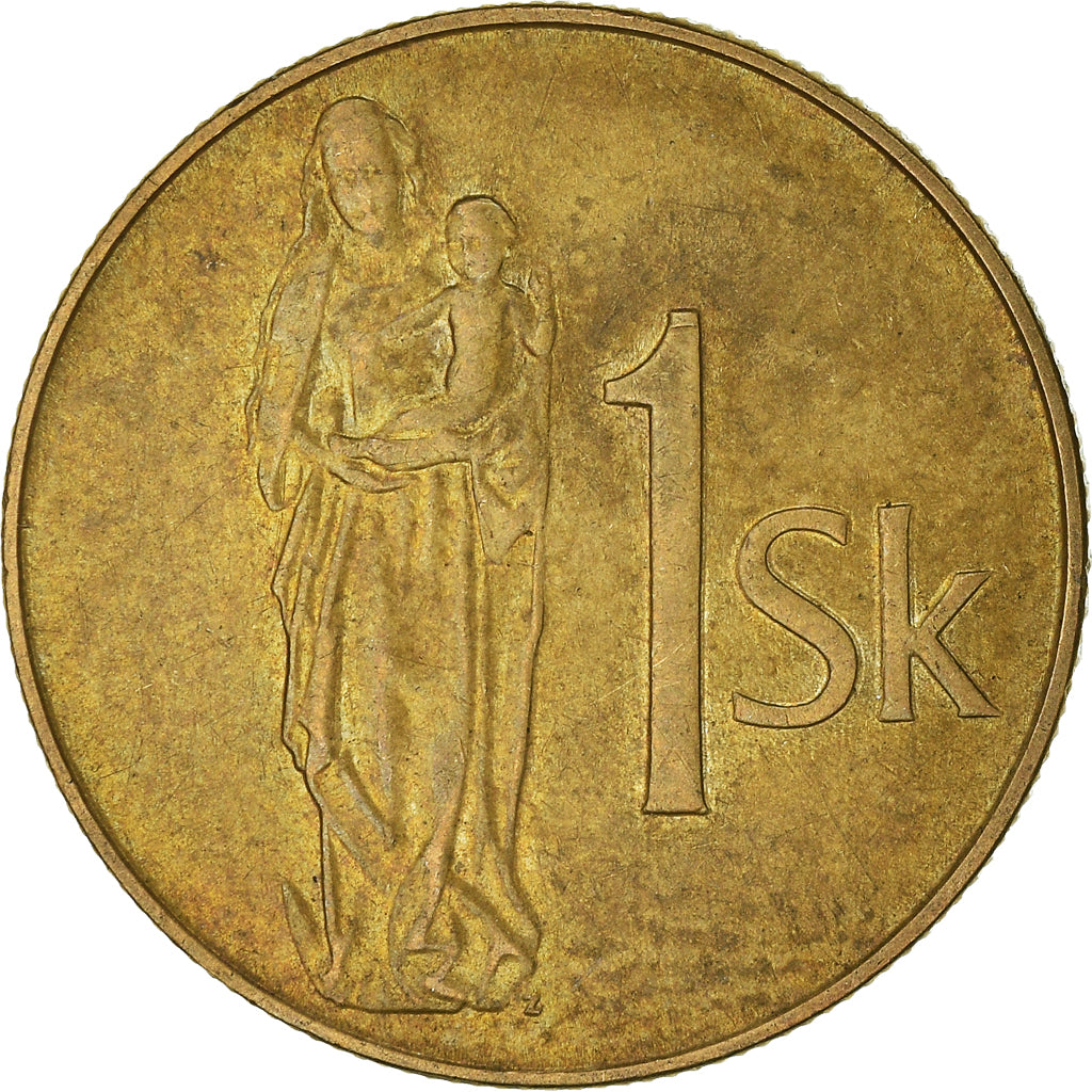 Monnaie, Slovaquie, Koruna, 1993