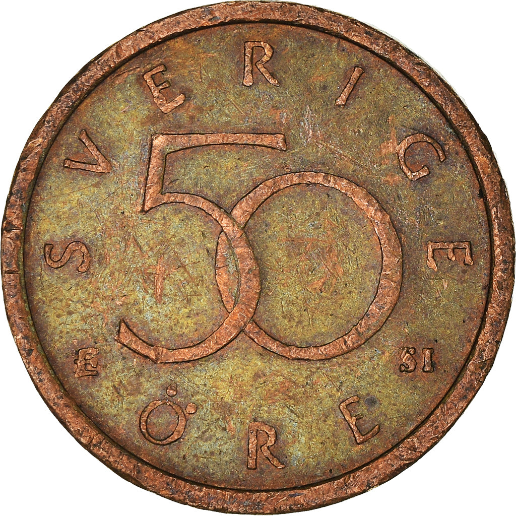 Moneda, Suecia, 50 Öre, 2006