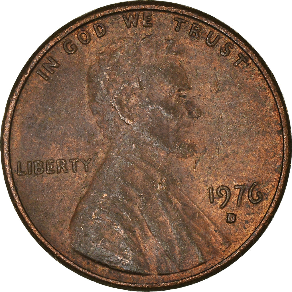 Coin, United States, Cent, 1976