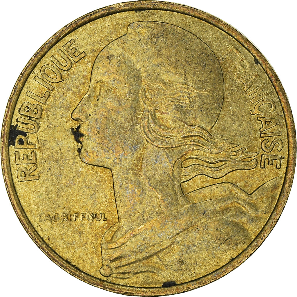 Münze, Frankreich, 10 Centimes, 1997