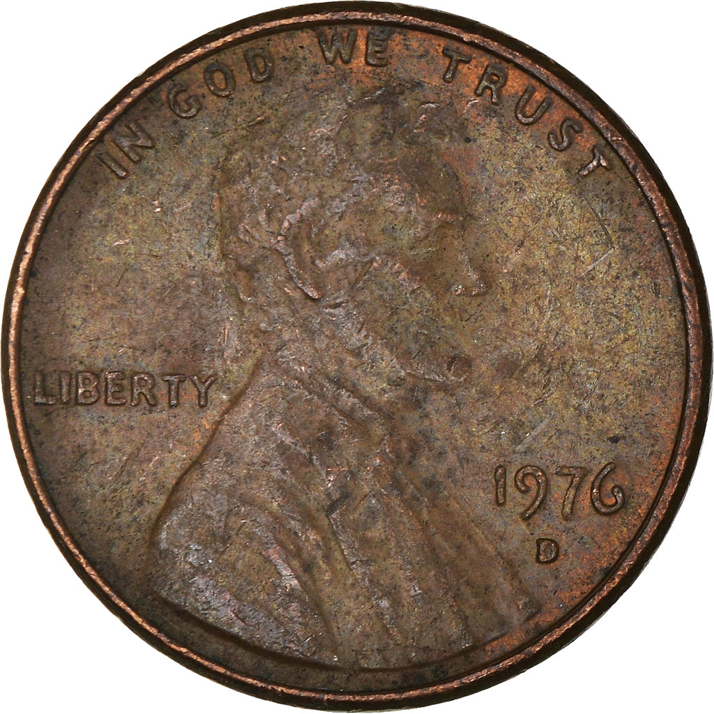 Moneta, Stati Uniti, Cent, 1976