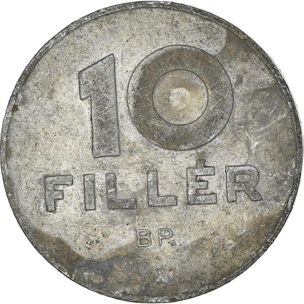 Coin, Hungary, 10 Filler, 1974