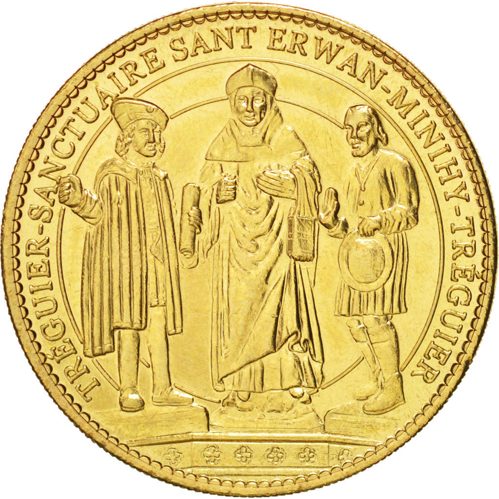 France, Token, Tourist Token, Sanctuaire Saint-Erwan, 2010, Arthus Bertrand