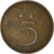 Moeda, Países Baixos, 5 Cents, 1971