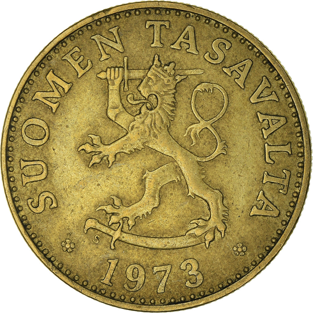 Monnaie, Finlande, 50 Penniä, 1973