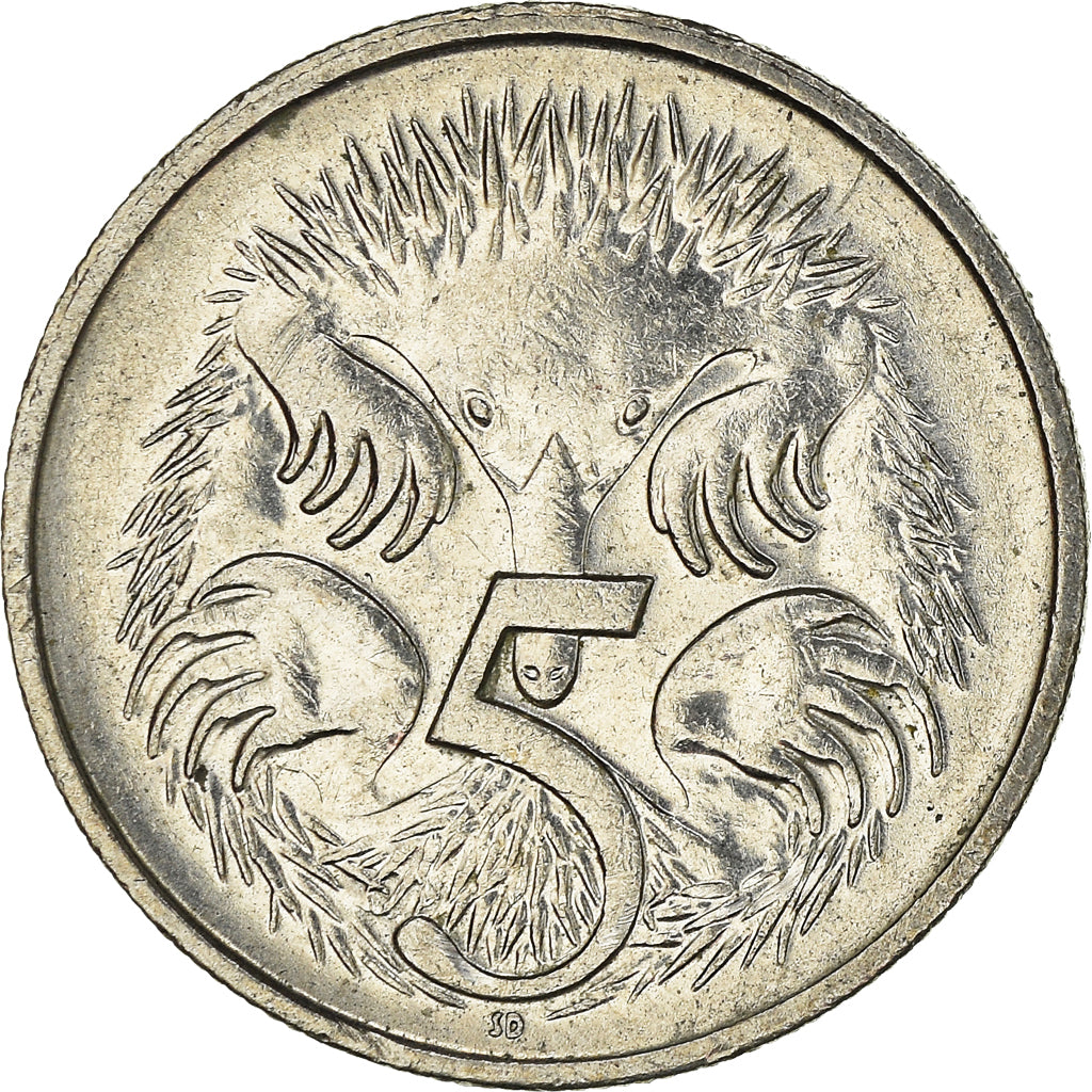 Moneta, 5 Cents, 1992