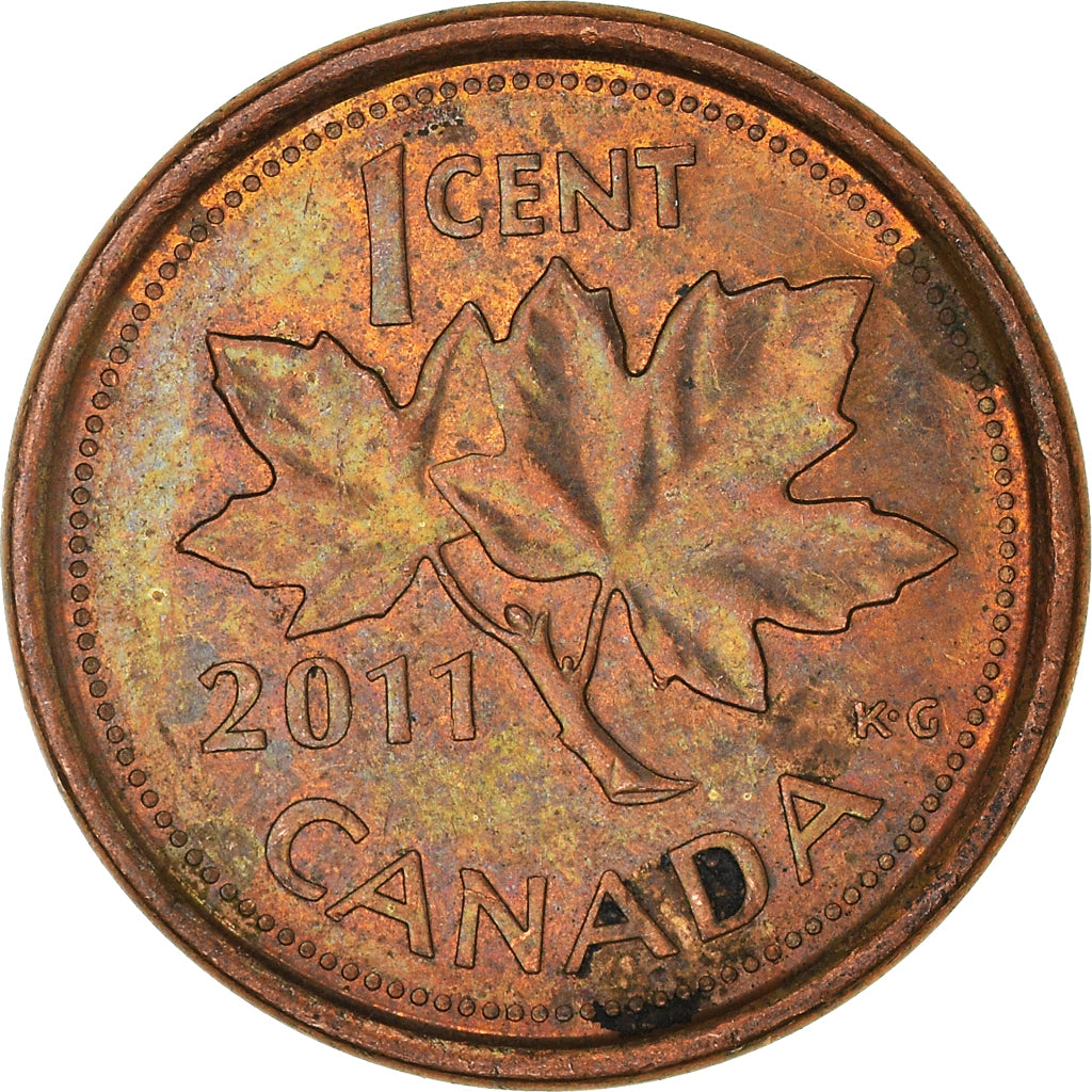 Moneta, Canada, Cent, 2011