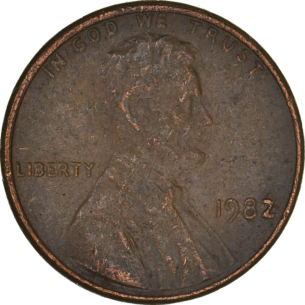 Monnaie, États-Unis, Cent, 1982
