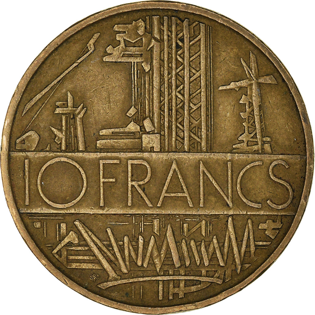 Münze, Frankreich, 10 Francs, 1975