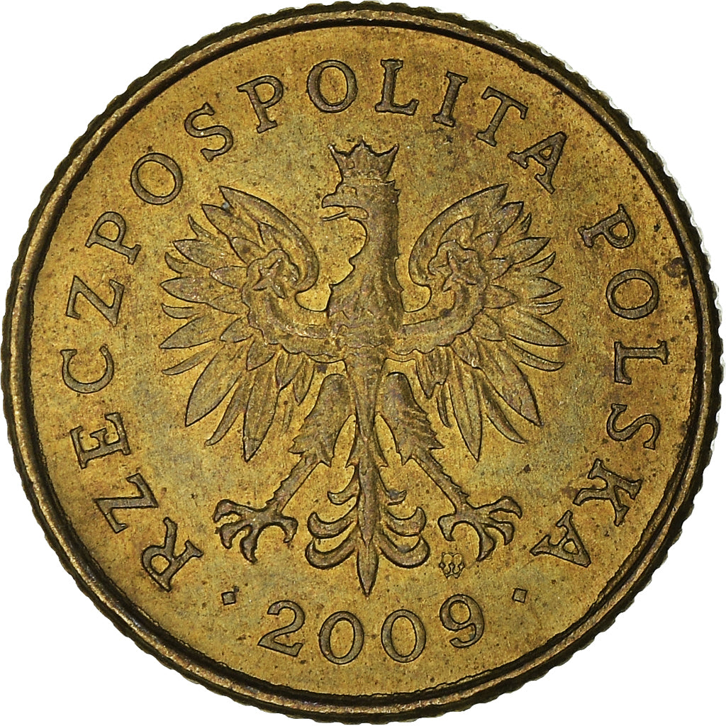Moneta, Polonia, Grosz, 2009