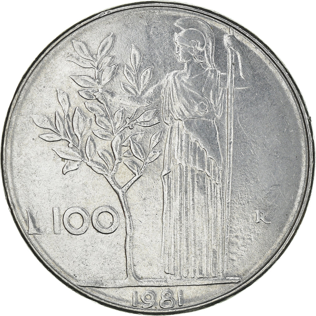 Moneta, Włochy, 100 Lire, 1981