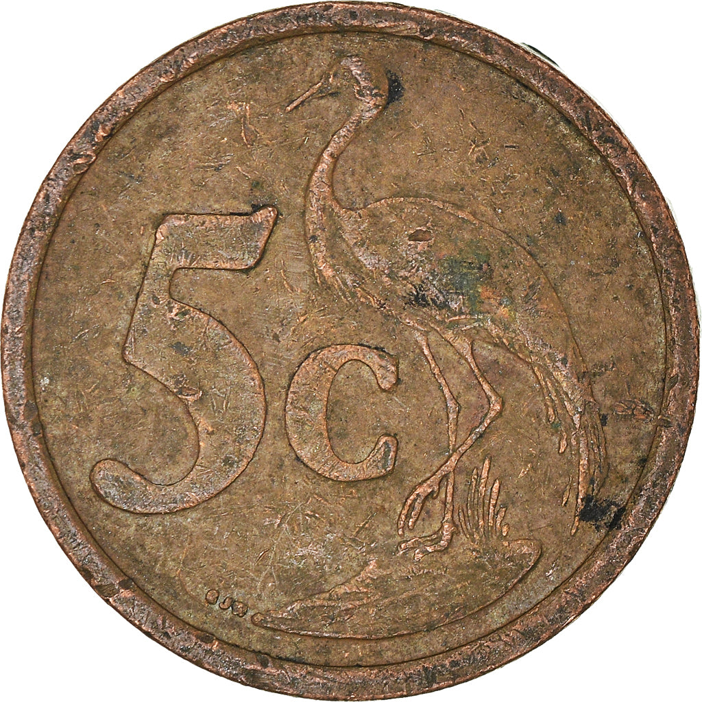 Moneda, Sudáfrica, 5 Cents, 2003