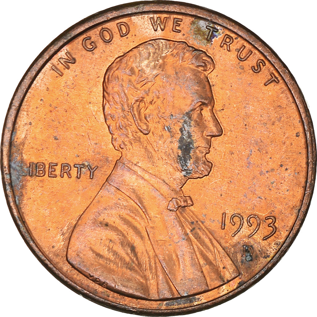 Münze, Vereinigte Staaten, Cent, 1993