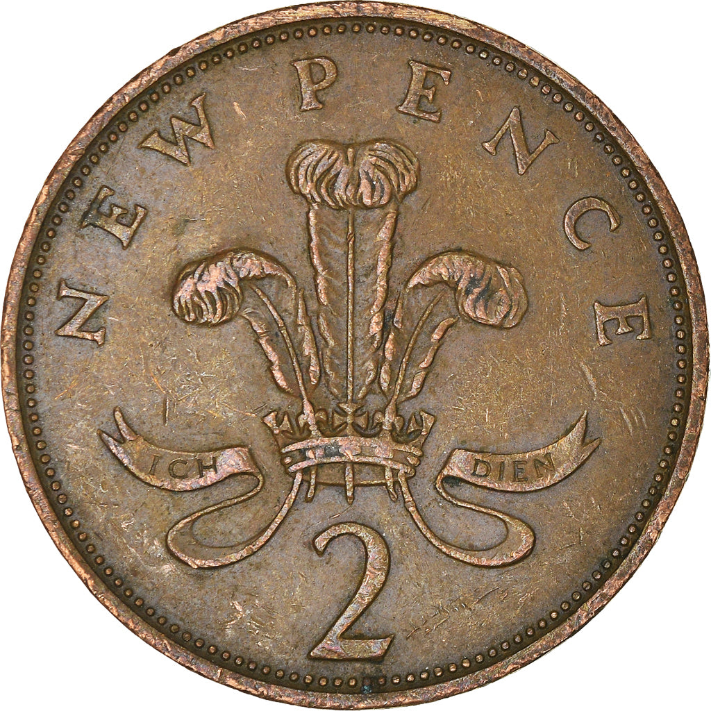 Moneta, Wielka Brytania, 2 New Pence, 1980