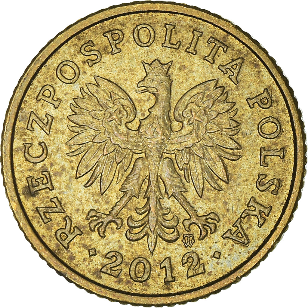 Münze, Polen, Grosz, 2012