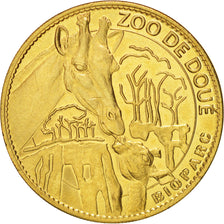 France, Token, Tourist Token, Zoo de Doué, Bio-Parc, 2007, Arthus Bertrand