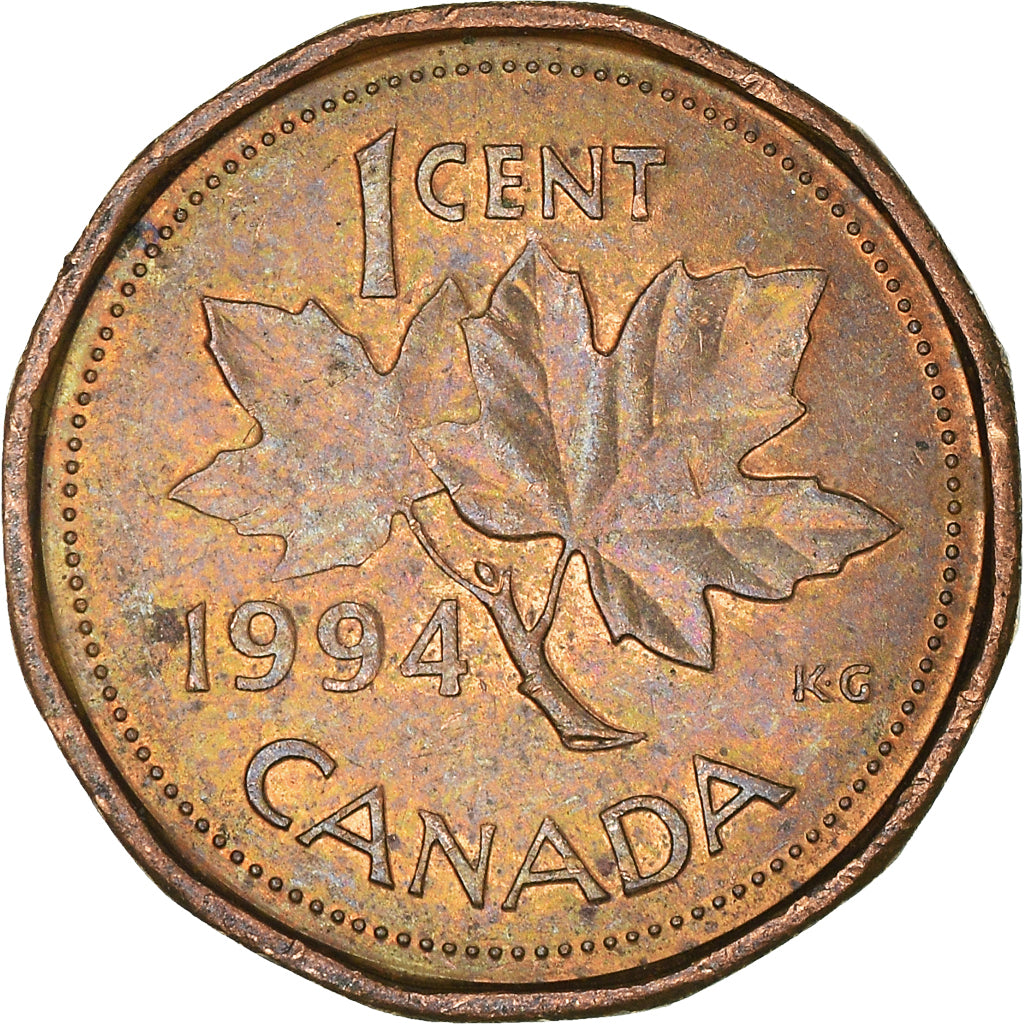 Moneta, Canada, Cent, 1994