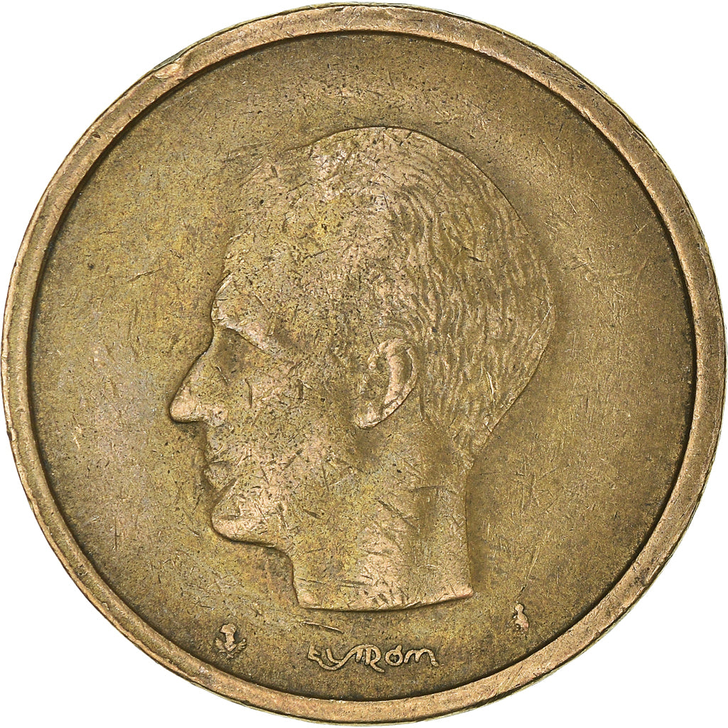 Münze, Belgien, 20 Francs, 20 Frank, 1981