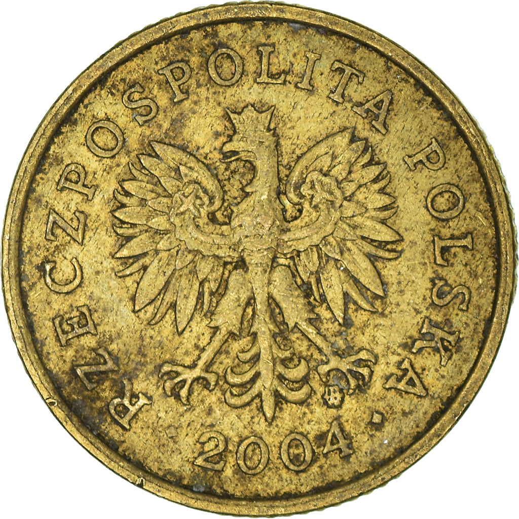 Coin, Poland, 5 Groszy, 2004