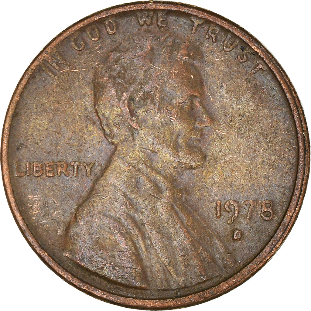 Moneta, USA, Cent, 1978