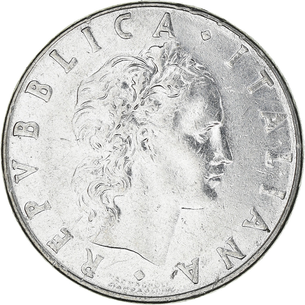 Moneta, Włochy, 50 Lire, 1976