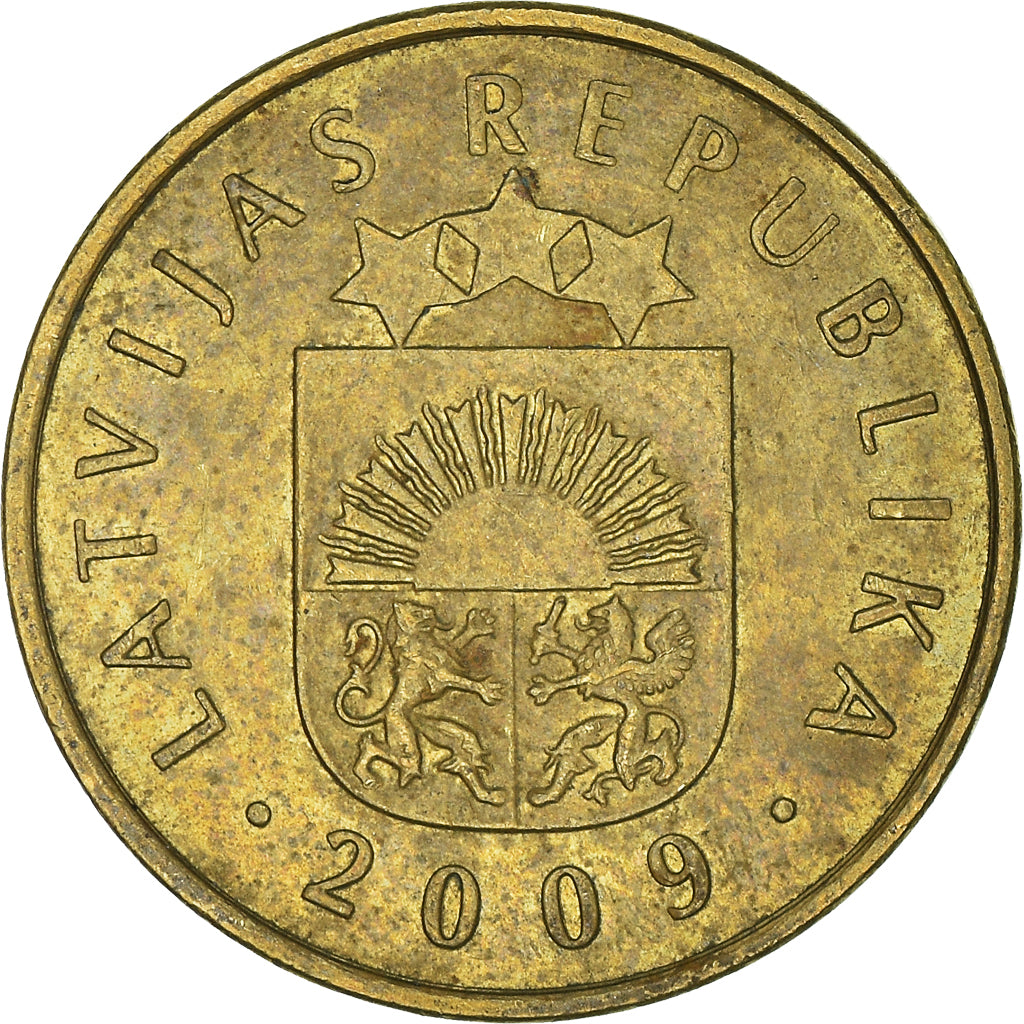 Coin, Latvia, 20 Santimu, 2009