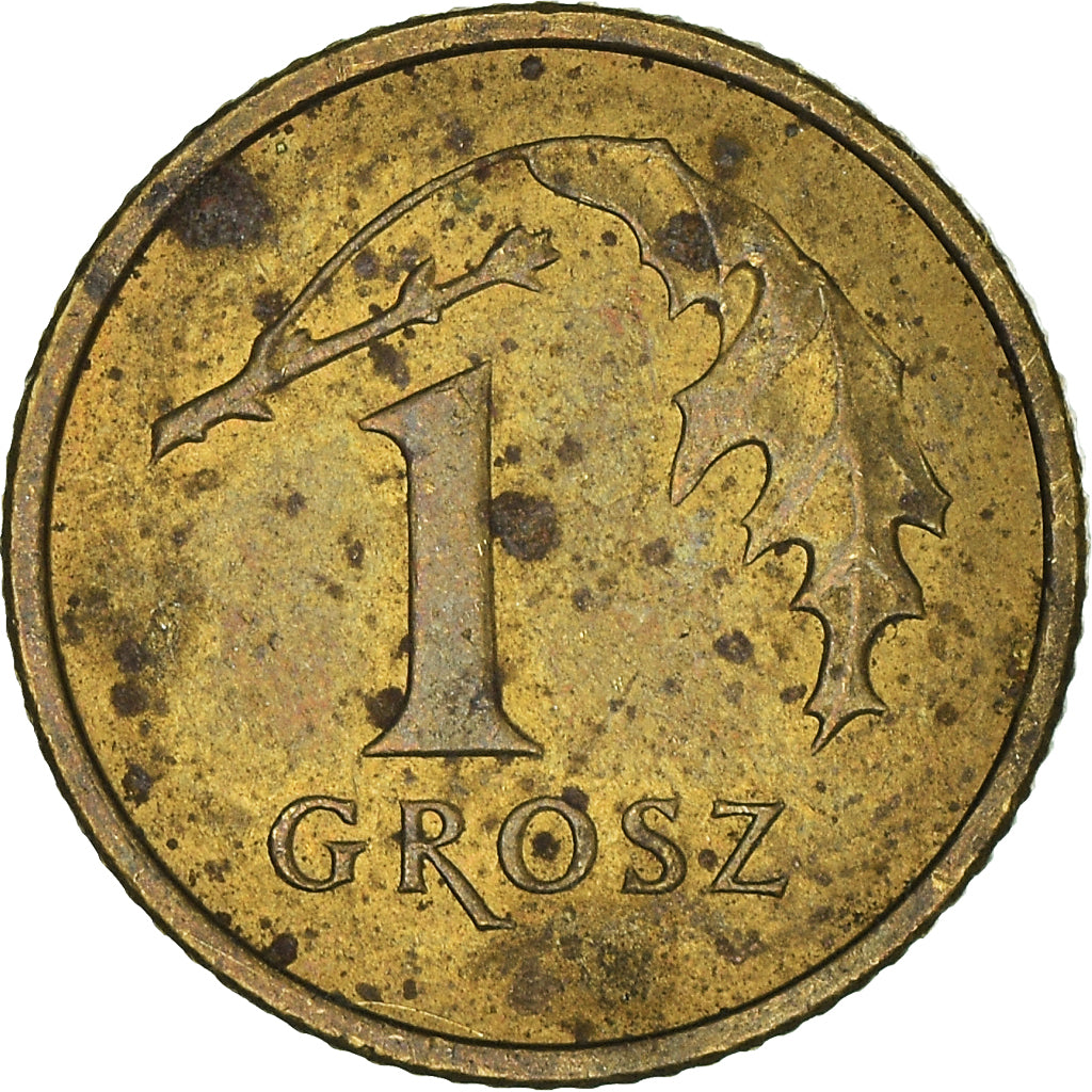 Moneta, Polonia, Grosz, 2003