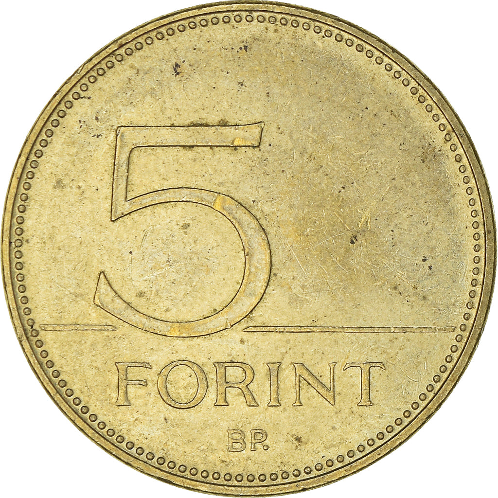Moeda, Hungria, 5 Forint, 2003