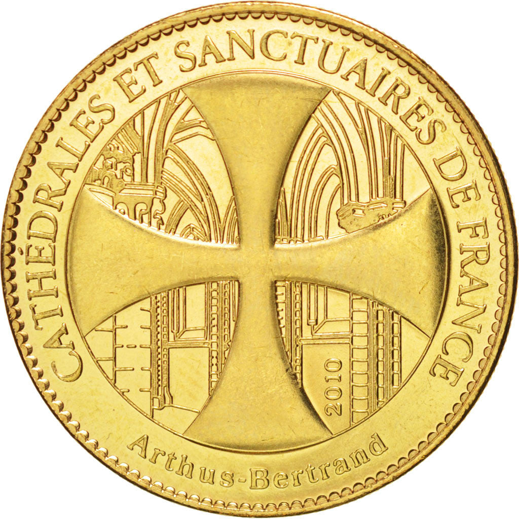France, Token, Tourist Token, Cathédrale Saint-Front, Périgueux, 2010, Arthus