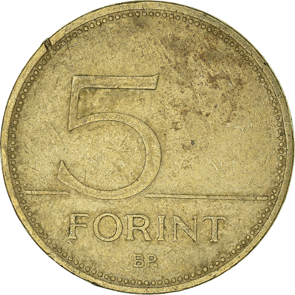 Munten, Hongarije, 5 Forint, 1995