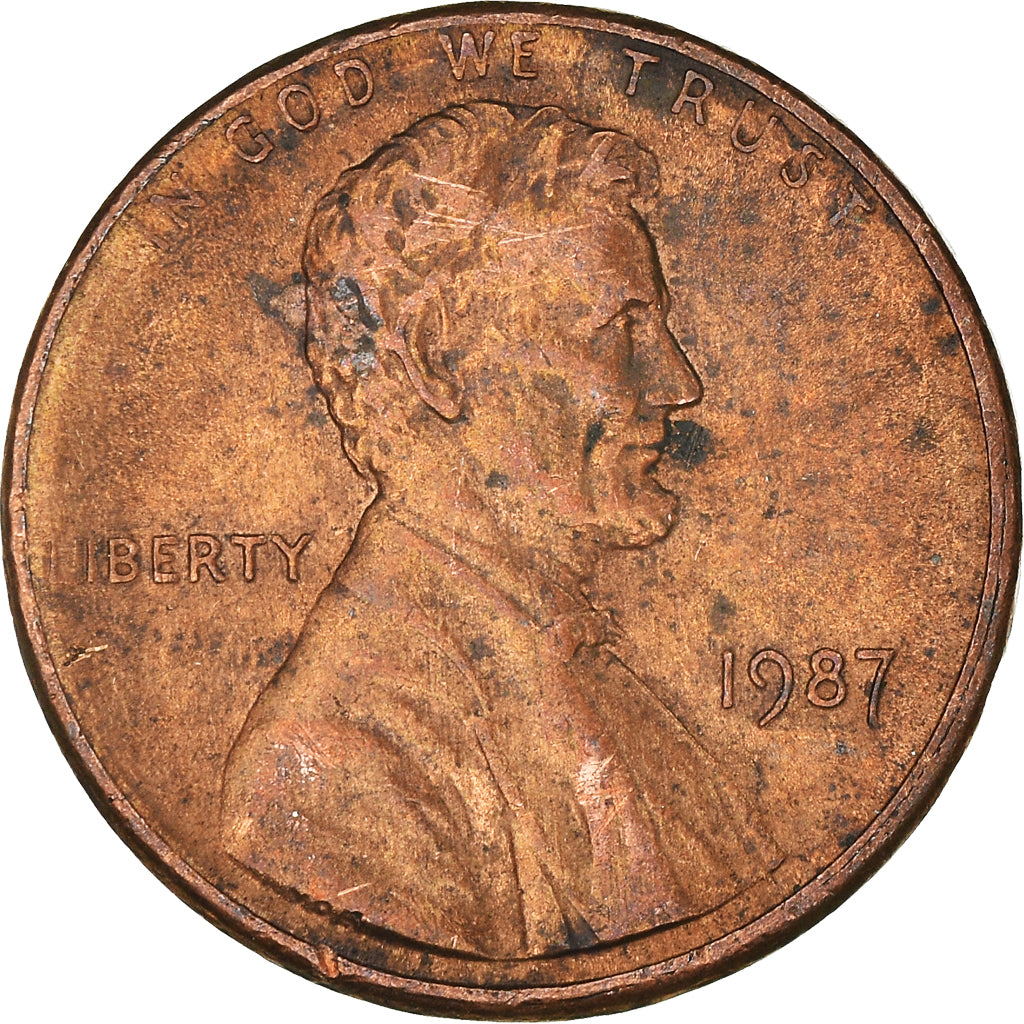 Munten, Verenigde Staten, Cent, 1987