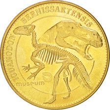 Belgium, Token, Tourist Token, Muséum Iguanodon Bernissartensis, 2007, Arthus
