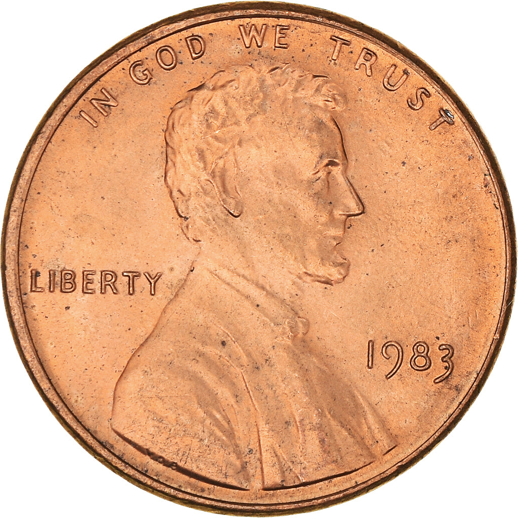 Moneta, USA, Cent, 1983