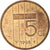 Moneda, Países Bajos, 5 Cents, 1998