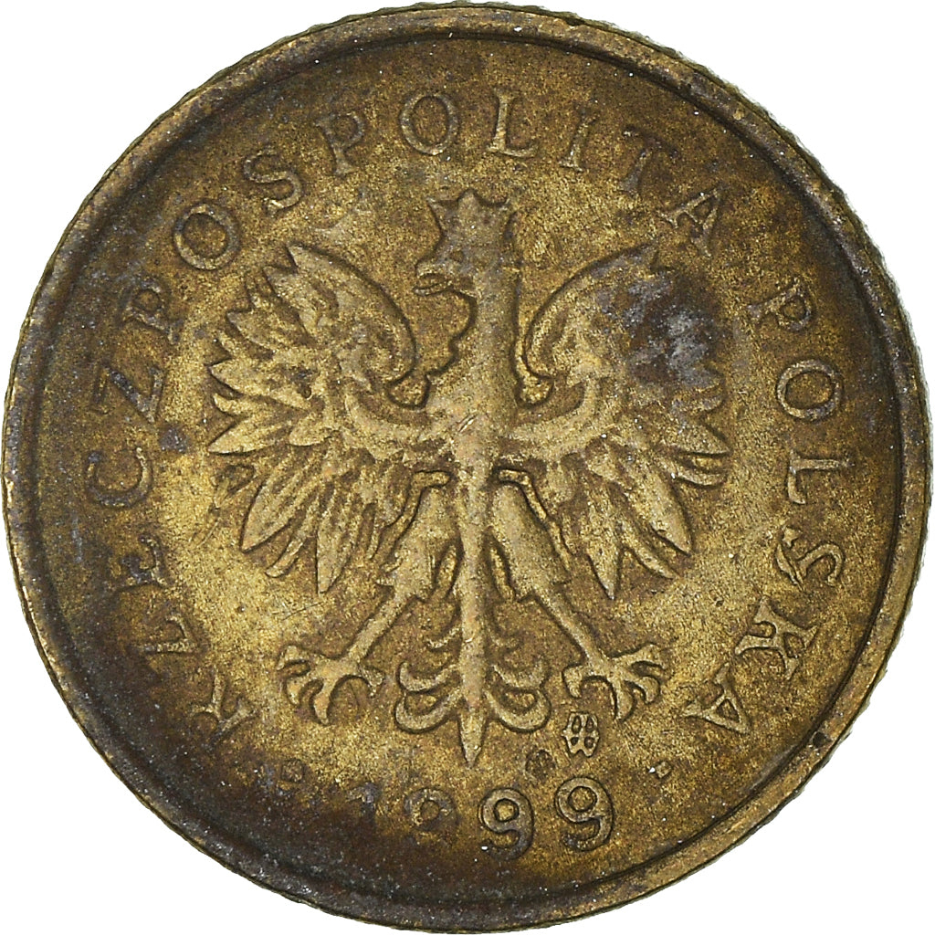 Moneta, Polonia, Grosz, 1999