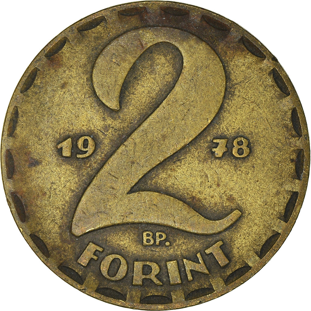 Monnaie, Hongrie, 2 Forint, 1978