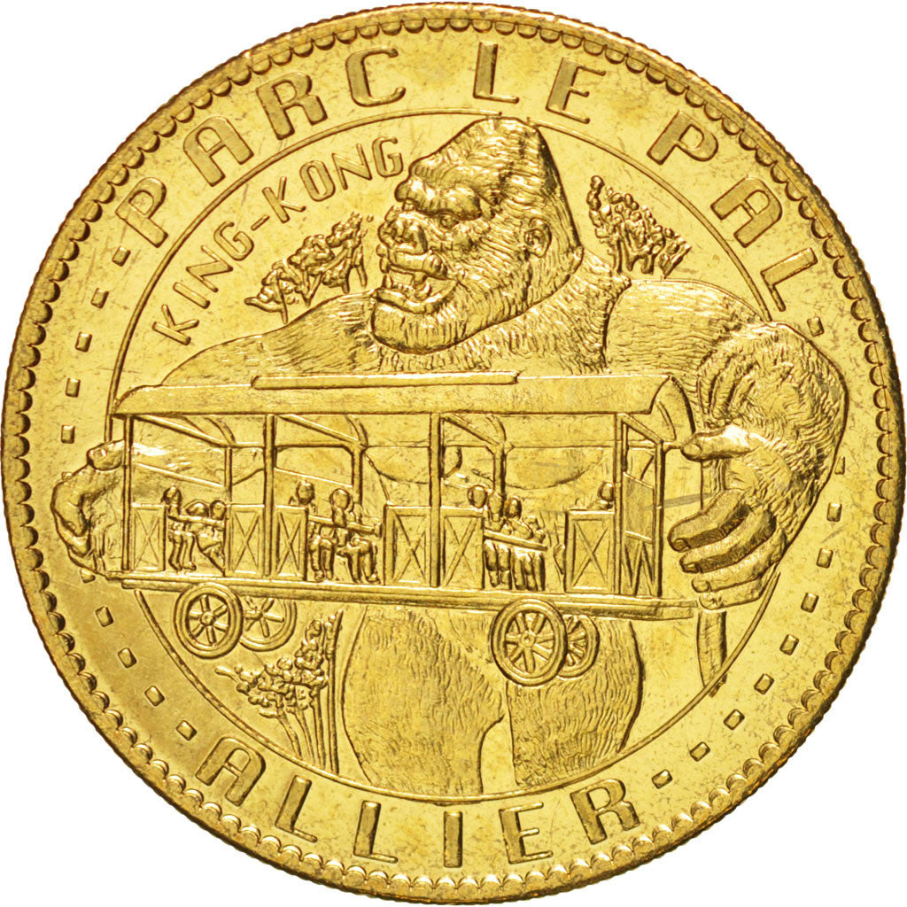 France, Token, Tourist Token, Parc Le Pal, Allier, 2010, Arthus Bertrand