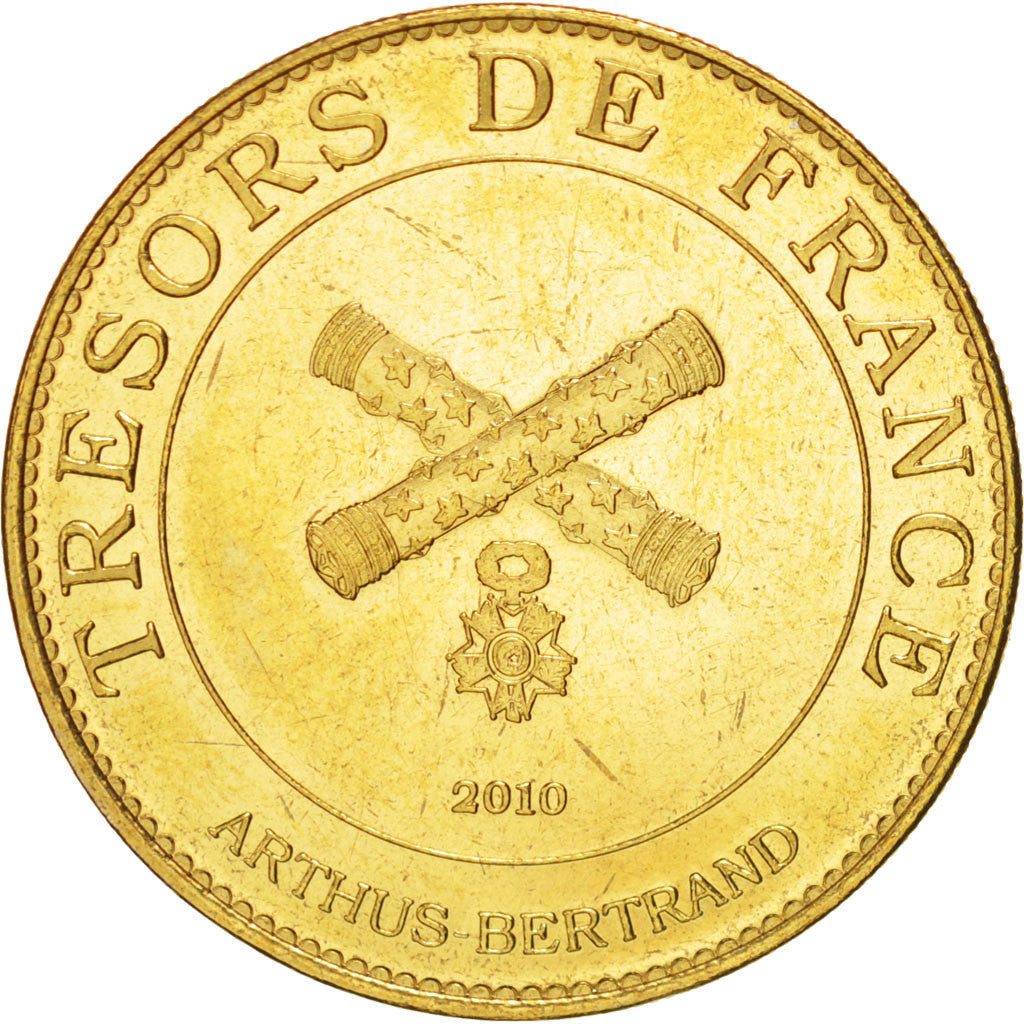 France, Token, Tourist Token, Parc Le Pal, Allier, 2010, Arthus Bertrand