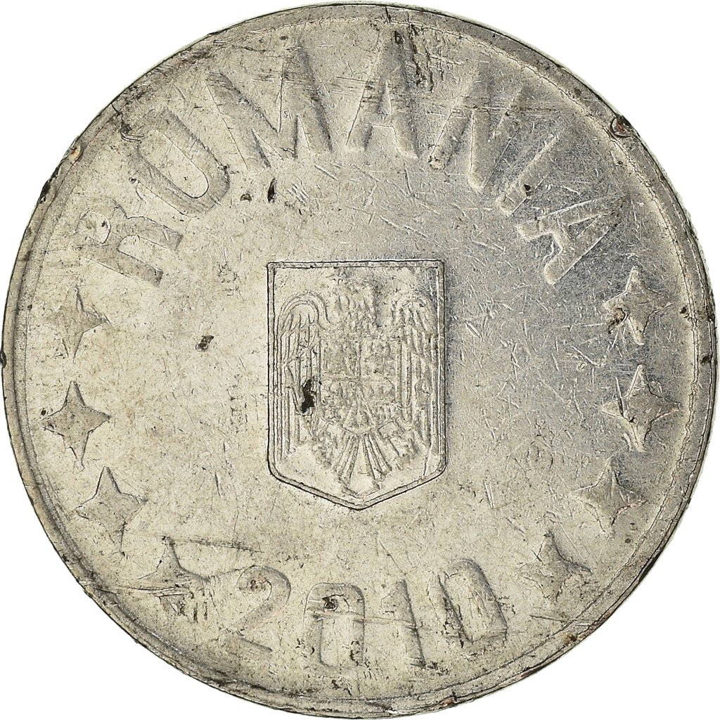 Monnaie, Roumanie, 10 Bani, 2010