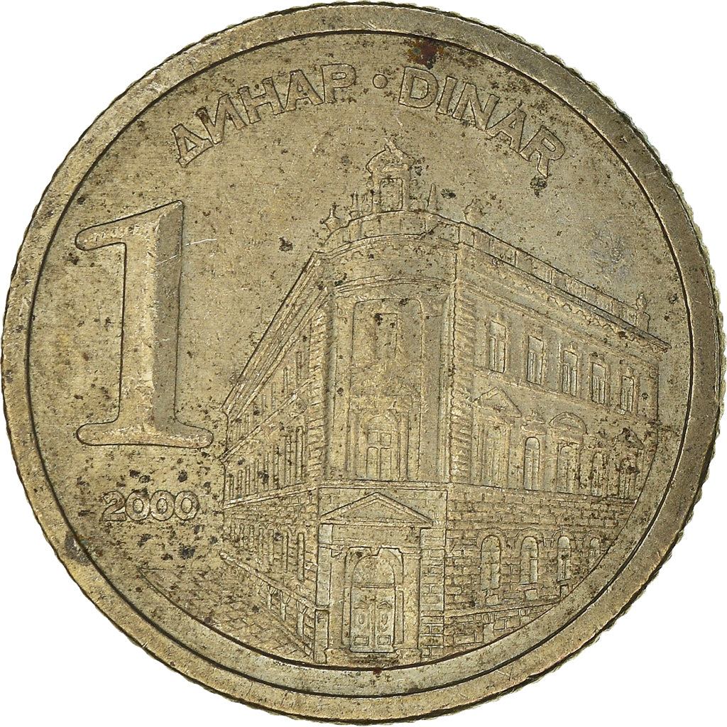 Moneta, Jugosławia, Dinar, 2000
