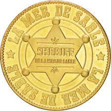 France, Token, Tourist Token, La Mer de Sable, Sheriff, 2009, Arthus Bertrand