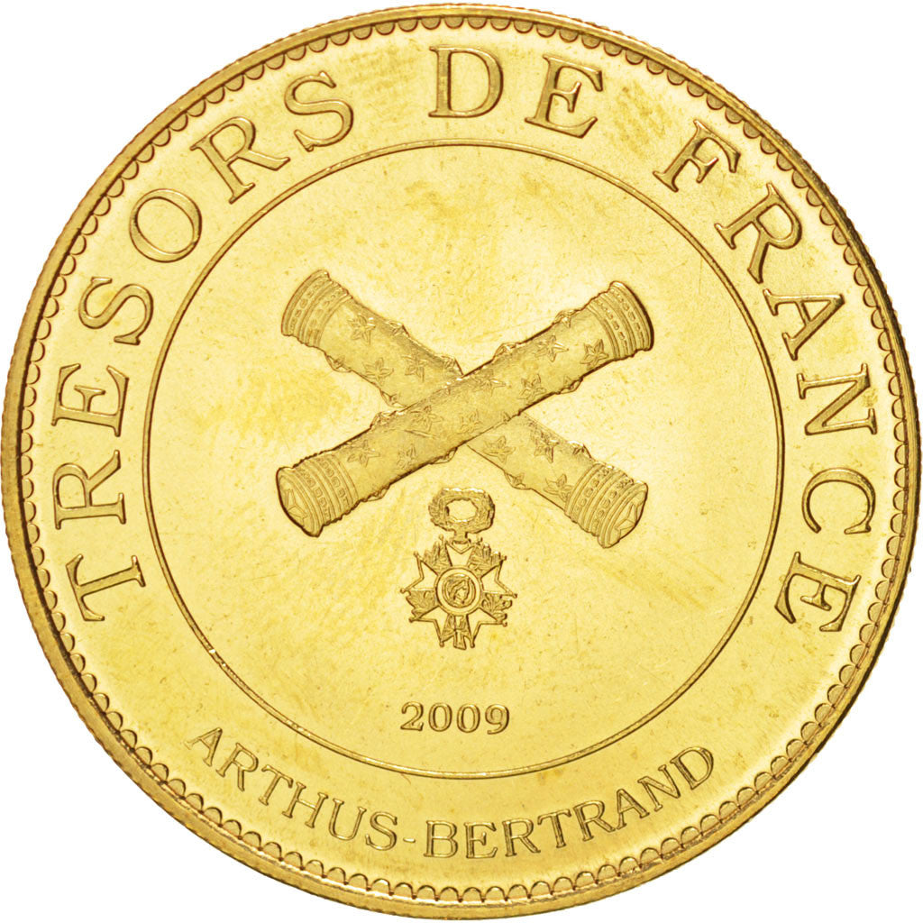 France, Token, Tourist Token, La Mer de Sable, Sheriff, 2009, Arthus Bertrand
