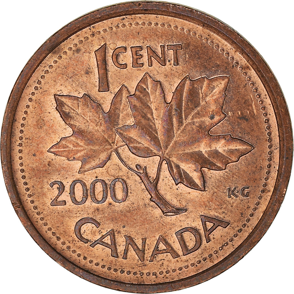Moneta, Canada, Cent, 2000