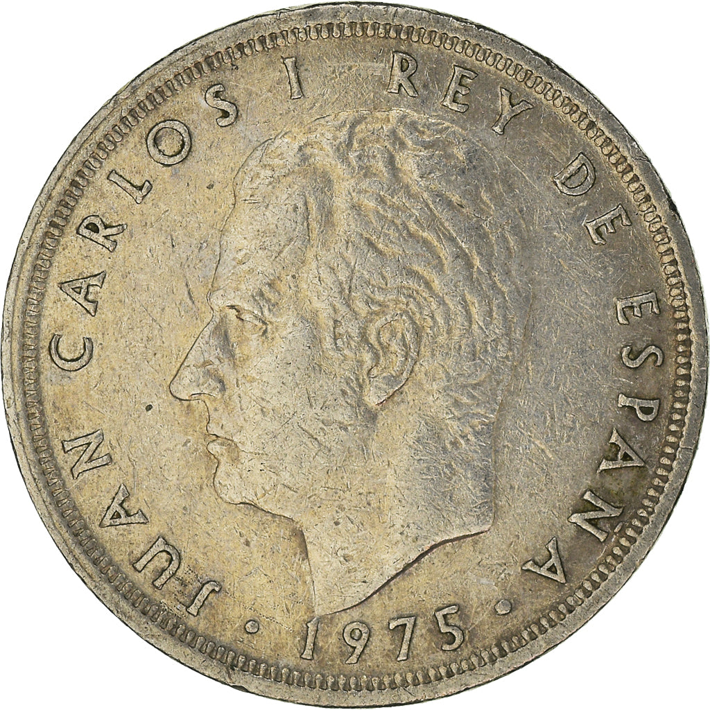 Moeda, Espanha, 5 Pesetas, 1975 (79)