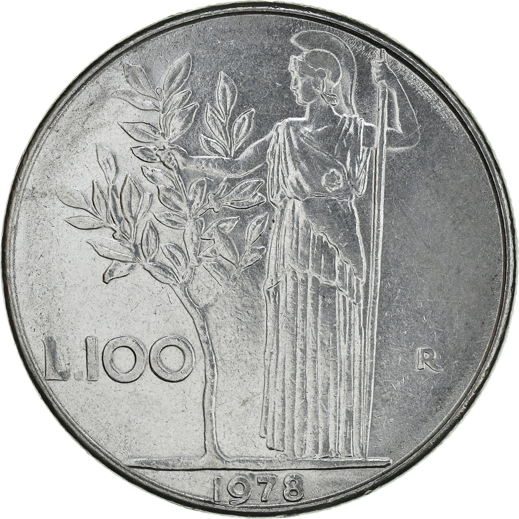 Coin, Italy, 100 Lire, 1978