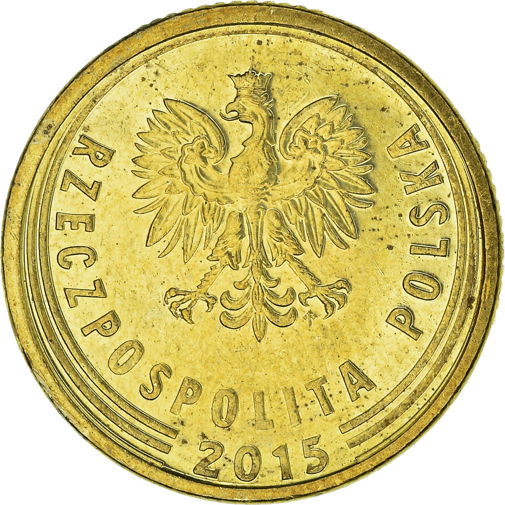 Monnaie, Pologne, 5 Groszy, 2015