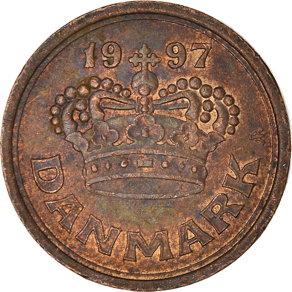 Moeda, Dinamarca, 25 Öre, 1997