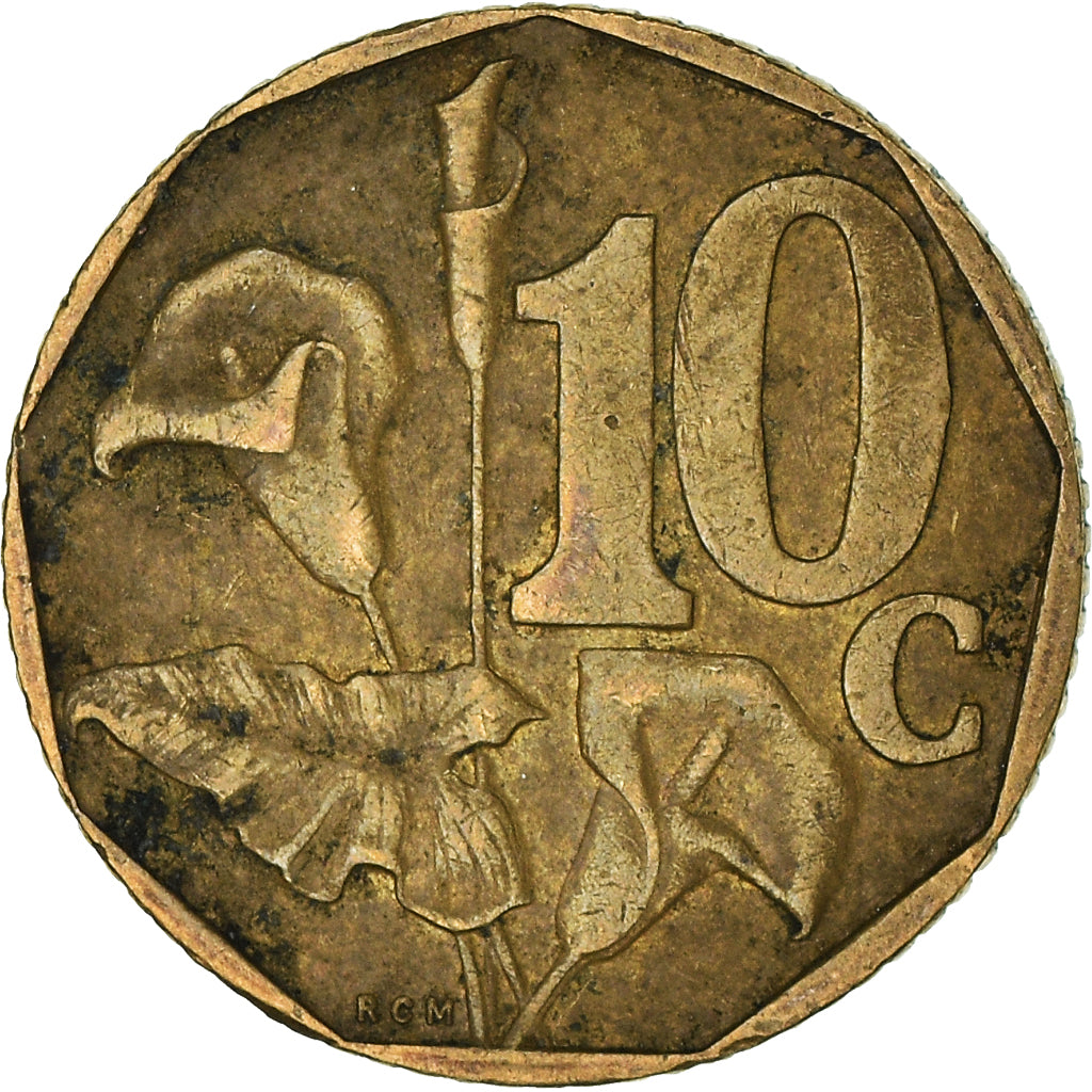 Münze, Südafrika, 10 Cents, 1997